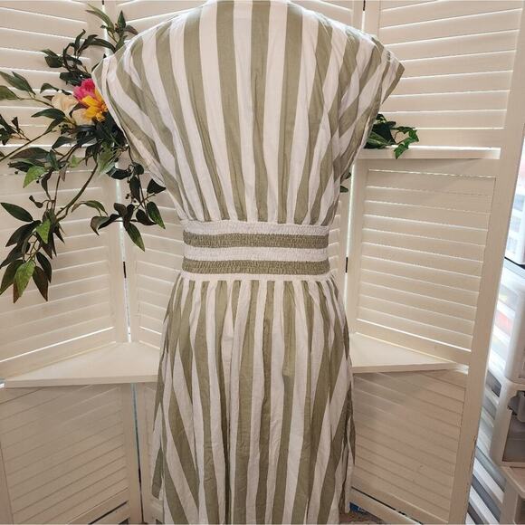 RABBIT RABBIT RABBIT STRIPE DRESS SIZE 10 - Picture 5 of 7